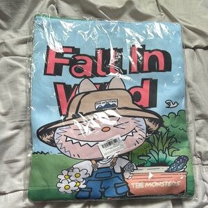 Colorful Graphic Bag with Cartoon Design